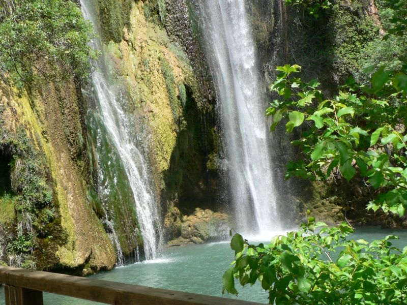 La cascade de Sillans.